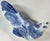 Ceramic Vintage Flow Blue Delft Rooster For Sale - Image 7 of 17