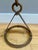 Vintage Circular Side Table in Gilt Wrought Iron by Giovanni Banci for Hermes, 1950 For Sale - Image 4 of 14