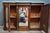 An elegant Napoleon III period sideboard or buffet in precious wood veneer and marble, dating from the late 19th century....