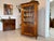 Glass Biedermeier Display Cabinet in Walnut For Sale - Image 7 of 17