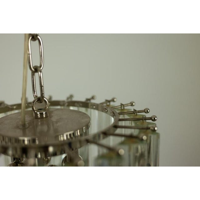 Translucent Murano Glass Pendant Lamp by Venini, 1980s For Sale - Image 10 of 11