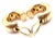 Mid 20th Century Tiffany & Co. Etoile Diamond Yellow Gold and Platinum Hoop Earrings, Pair For Sale - Image 10 of 11