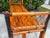 Vintage 54” Split Bamboo Hall Bench With Woven Cane Ends For Sale - Image 12 of 12