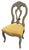 19th C Style Venetian Painted Italian Side Chair For Sale - Image 4 of 6