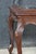 Antique Belle Epoque French Louis XV Style Walnut Marble Side Table Plant Stand For Sale - Image 4 of 18