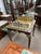 Late 20th Century Vintage Style Chess Board Game Table, With 32 Matching Pieces, Silver Leaf + Gold Leaf For Sale - Image 5 of 9