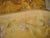 French Art Nouveau Yellow Moire Silk and Flowers Castle Curtains Drapes - A Pair For Sale - Image 12 of 12