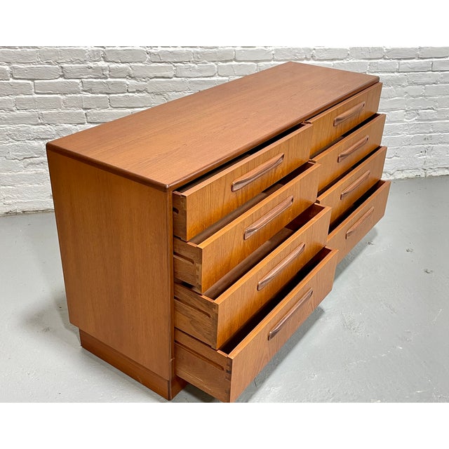 Mid Century Modern Teak Double Dresser by G-Plan, C. 1960's For Sale - Image 10 of 12
