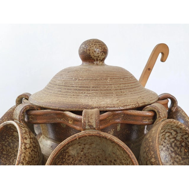 Punch in Keraluc Sandstone, 1970, Set of 9 For Sale - Image 6 of 10