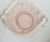 Pink 1930's Depression Era Pink Etched Glass Serving Plate For Sale - Image 8 of 8