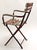 French-style garden chair with armrests, child-sized. Works.