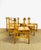 Mid-Century Modern Vintage Oak Dining Chairs, 1950s, Set of 6 For Sale - Image 3 of 18