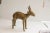 :: Vintage handmade African antelope sculpture. Circa late mid 20th century, though possibly older, this piece has such...