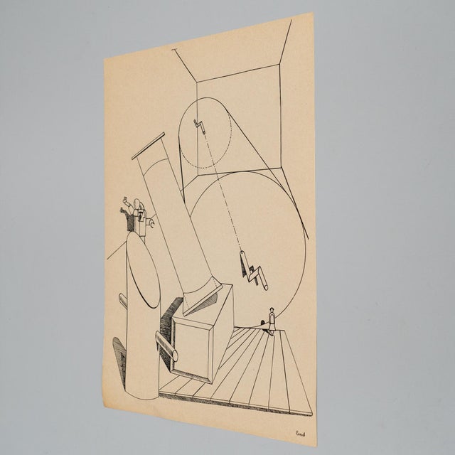 Modern Max Ernst, Fiat Modes - Pereat Ars, Print, 1970 For Sale - Image 3 of 10