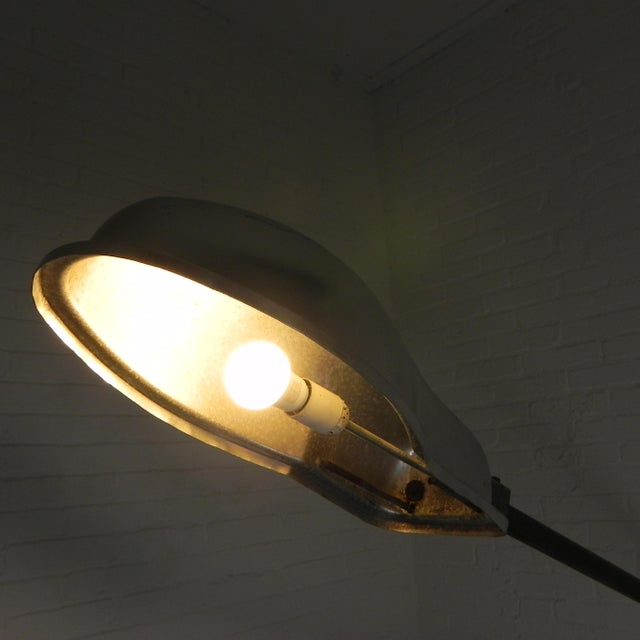 1950s Industrial Street Lamp with Aluminum Shade, 1950s For Sale - Image 5 of 18