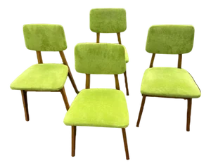 Compass Chairs by René Jean Caillette, 1950s, Set of 4