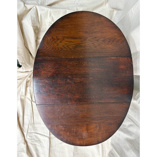 Late 19th Century English Oak Twist Top Stool For Sale In Nashville - Image 6 of 6