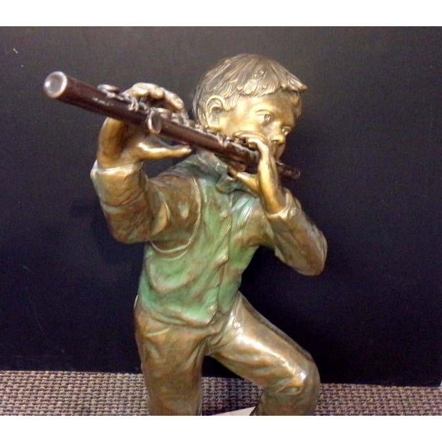 "Paderewski" 2003 by Don Hunt Limited Edition Bronze Sculpture Hand signed by the artist Size: 43" h x 23" x 13" Edition...