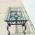 Metal Vintage 19th Century French Wrought Iron Indoor/Outdoor Coffee Table With 1" Thick Table Top Glass For Sale - Image 7 of 18
