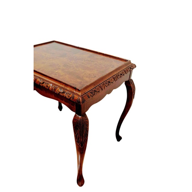 Vintage French Provincial Style Side Table This is a beautiful Vintage French Provincial-style side table featuring...