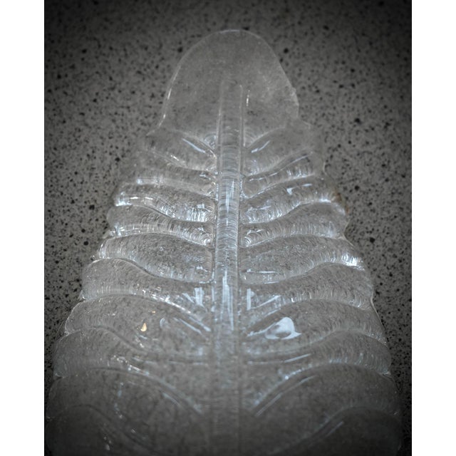 2000 - 2009 Murano Art Glass Graniglia Transparent and Brass Wall Light and Sconces, 2000 For Sale - Image 5 of 10