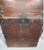 Brown Antique 19th Century Chinese Fir Wood Rice Basket/Bucket, Iron Brackets For Sale - Image 8 of 12