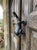 Vintage Cast Iron Fish & Dolphin Architectural Door Knocker For Sale - Image 9 of 12