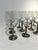 Williams-Sonoma Williams-Sonoma 4” Diameter Pewter Stem Hand-Blown Crystal Wine Goblets - Set of 12 For Sale - Image 4 of 5