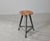 Industrial Factory Stool By Rowac Circa 1930s Branded on the underside of the seat - Original solid Elm seat, also branded...