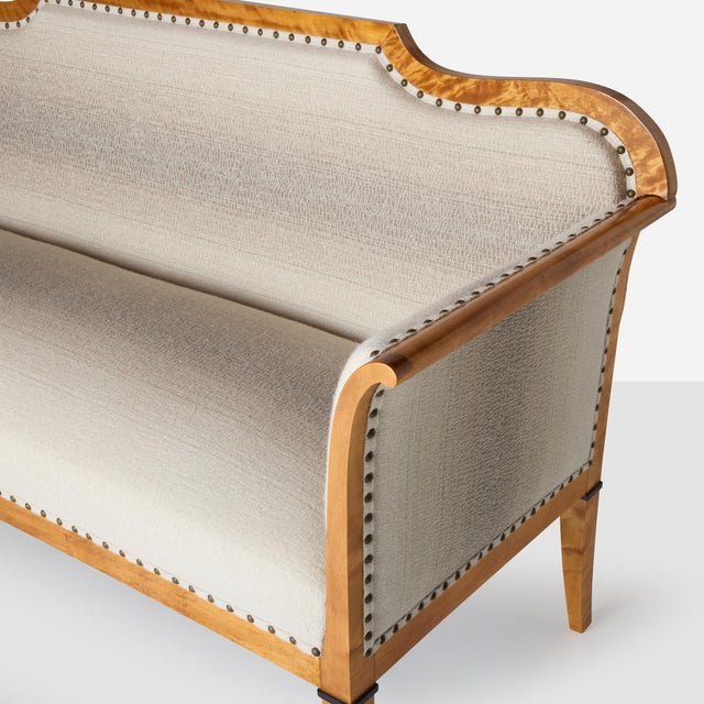 1960s Biedermeier Style Settee For Sale - Image 9 of 10