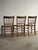 Vintage Maple Spindle-Back Dining Chairs With Rush Seats, Set of Six For Sale - Image 9 of 14