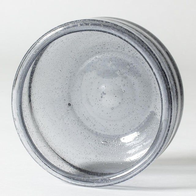 Vintage Glass Bowl by Erik Höglund, 1960s For Sale - Image 3 of 7