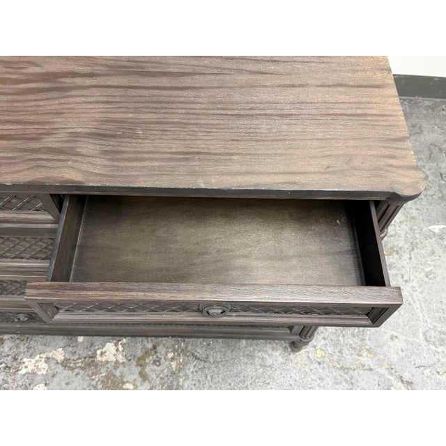 Restoration Hardware Louis XVI Treillage Five Drawer Dresser For Sale - Image 9 of 12