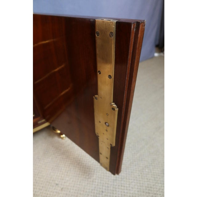 Brown Louis XVI Mahogany Secretary For Sale - Image 8 of 15