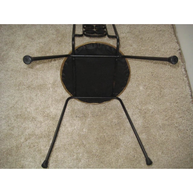 Black Umanoff Bistro Chairs Mid Century- A Pair For Sale - Image 8 of 9