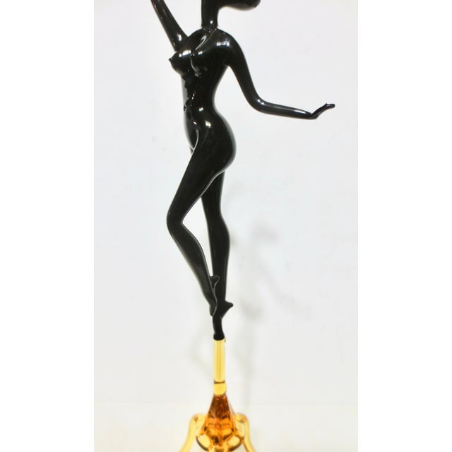 Murano Murano Glass Female Nude Dancer For Sale - Image 4 of 10