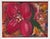 Contemporary Ameryllis Study 3 - Miniature Abstract Floral Canvas Art by Contemporary Artist 2005 For Sale - Image 3 of 12