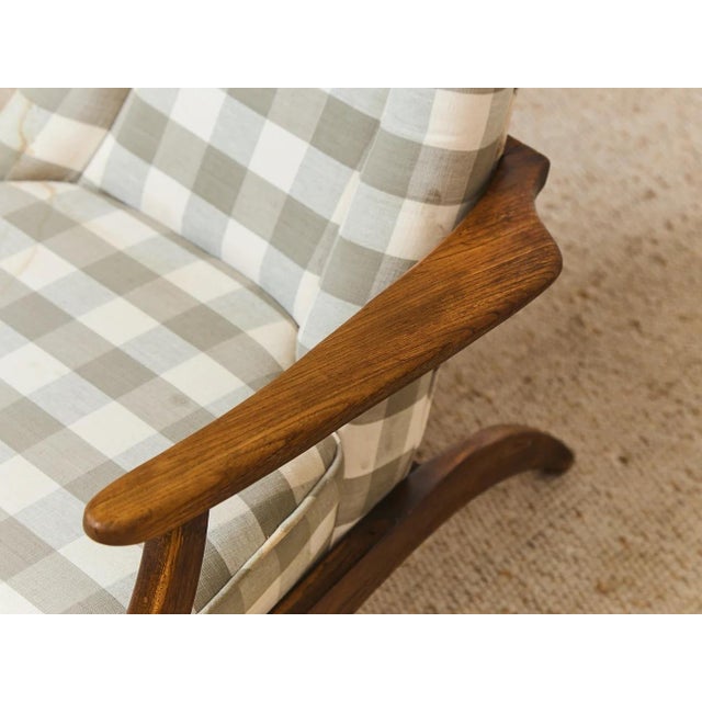 Mid Century Scandinavian Lounge Chair For Sale In Los Angeles - Image 6 of 11