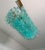Turquoise Murano Glass Poliedri Chandelier by Carlo Scarpa, 1990s For Sale - Image 18 of 18