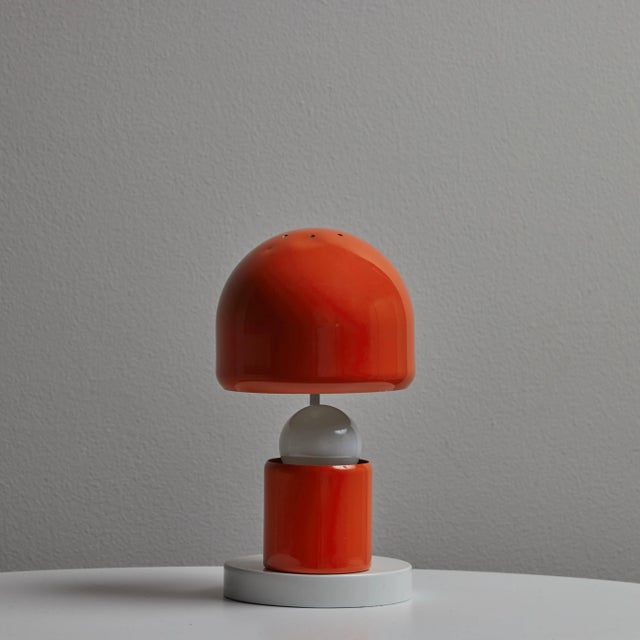 1960s Adjustable Perforated Table Lamp Attributed to Tito Agnoli for O-Luce For Sale - Image 9 of 12