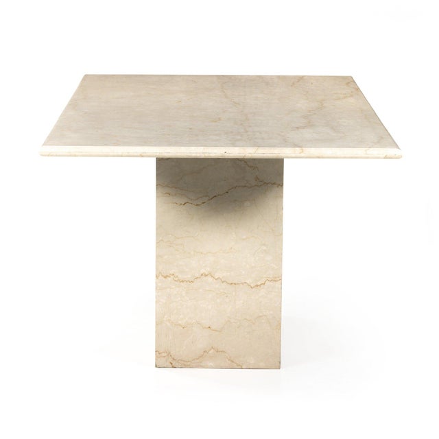 2020s Four Hands Arum Dining Table - Cream Marble For Sale - Image 5 of 11