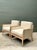 Vintage Niedermaier Wood and Strap Lounge Chairs - Pair For Sale - Image 9 of 12