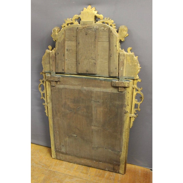 Regency Period Mirror in Carved and Gilded Wood, 1700s For Sale - Image 18 of 18