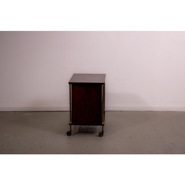 Mid-Century Modern French Bar Cabinet, 1970 For Sale - Image 9 of 13