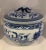 Mid 20th Century Andrea by Sadek Blue and White Lidded Rice Jar For Sale - Image 9 of 12