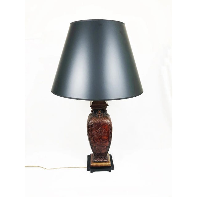 Maitland Smith Asian Porcelain Table Lamp For Sale - Image 11 of 11