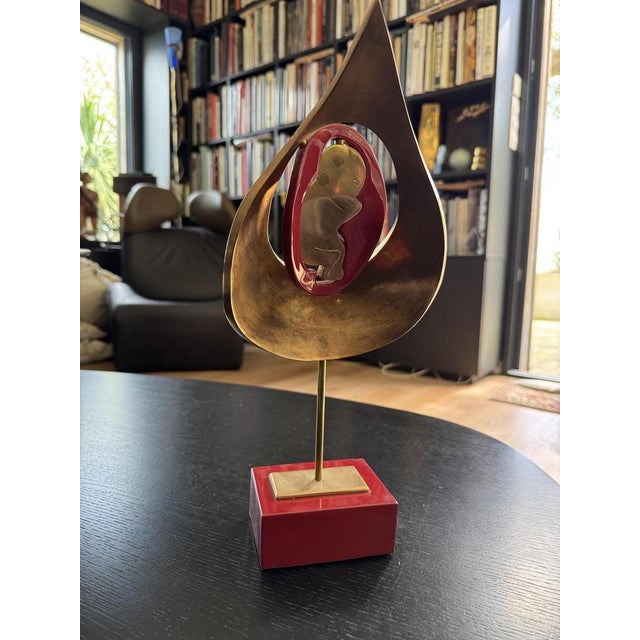 Abstract Bronze Sculpture by Laurent Rioux For Sale - Image 3 of 9