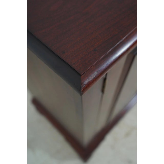 Dr Dimes Primitive Cherry 4 Door Server Buffet For Sale - Image 14 of 18