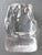 Erik Höglund Scandinavian Modern Ice Man Leaded Glass Figure, Boda, Sweden 1960s. For Sale - Image 10 of 11