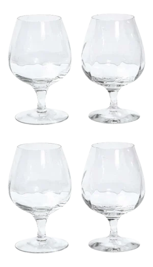 Tiffany & Co. Translucent Crystal Brandy Snifter - Set of 4